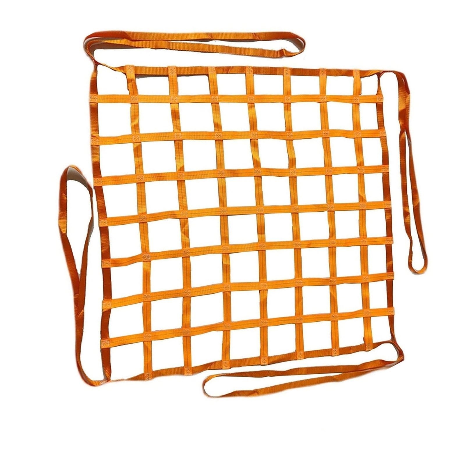 GDHKDDFL Nylon sling nets, Load 0.3-3.5 Ton, 10cm Square Mesh Tear Resistance, Cargo Net Hoist, Anti Strong Bearing Safety(1 X 1M/Mesh 10cm/Load 300KG)