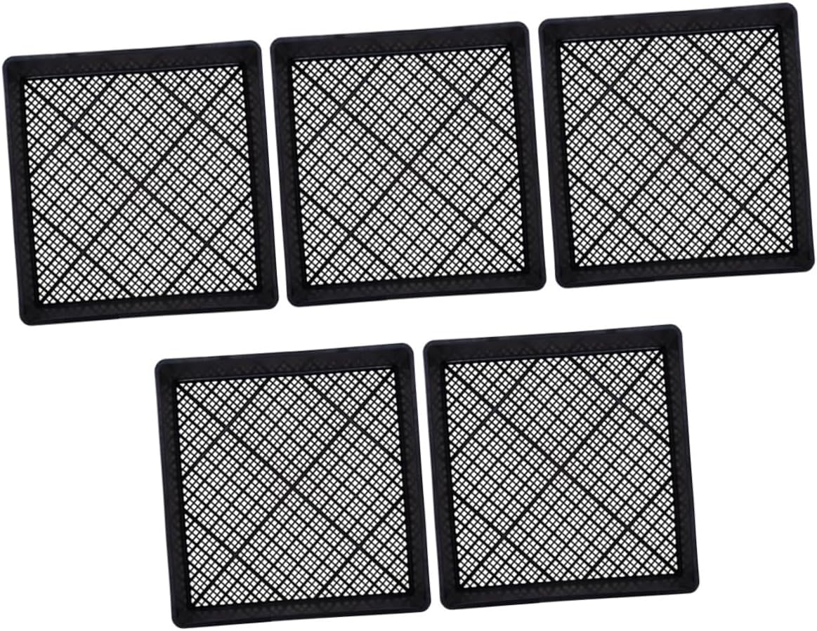 BESPORTBLE 5pcs Plant Germination Trays for Reusable Nursery Sowing Containers for Home Gardening Lightweight and Versatile Growing