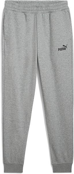 Gros plan sur le logo Puma discret sur le pantalon de survêtement Ess No. 1 Logo FL Cl.