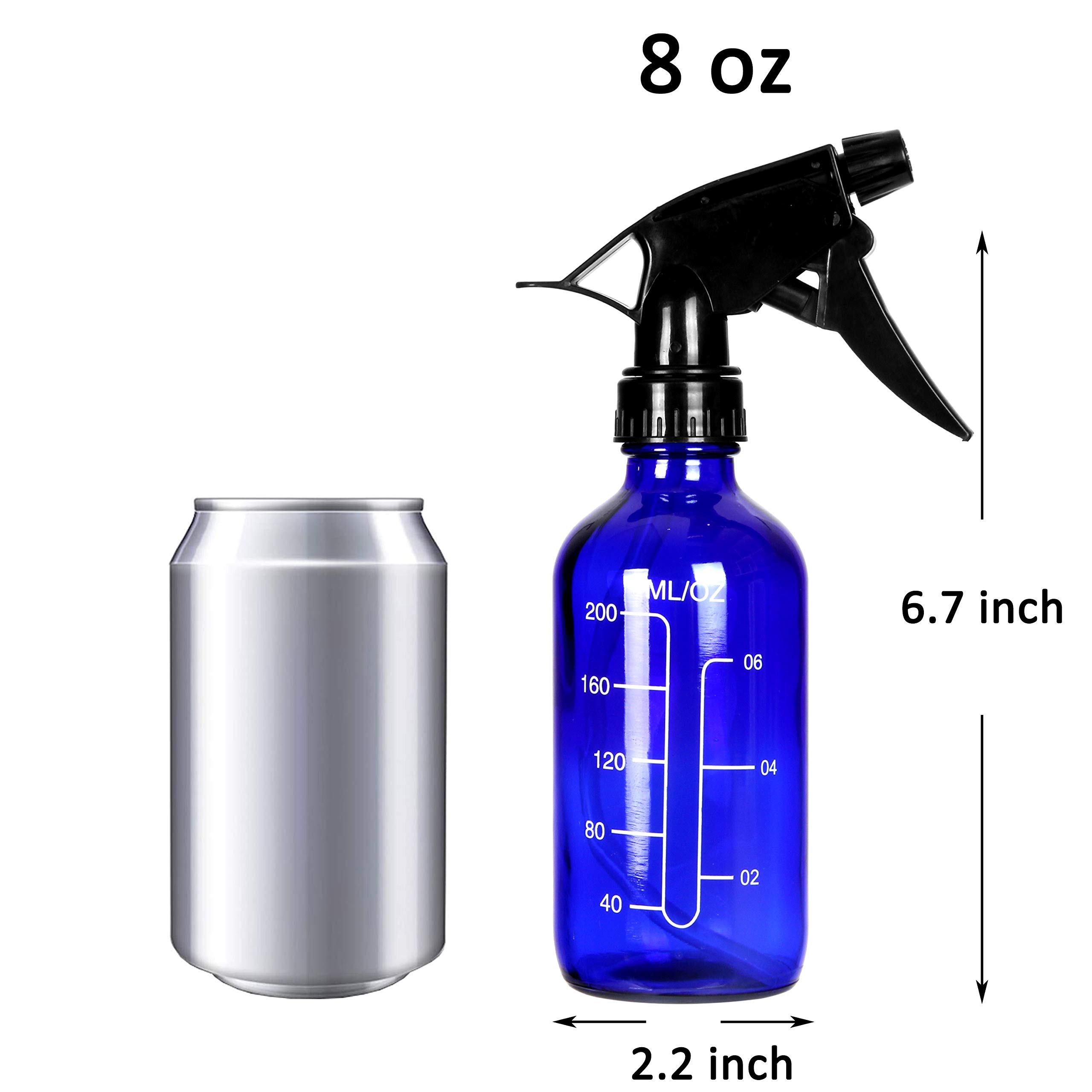 Amazon.com: Youngever 5 Pack 8 Ounce Empty Glass Spray Bottles