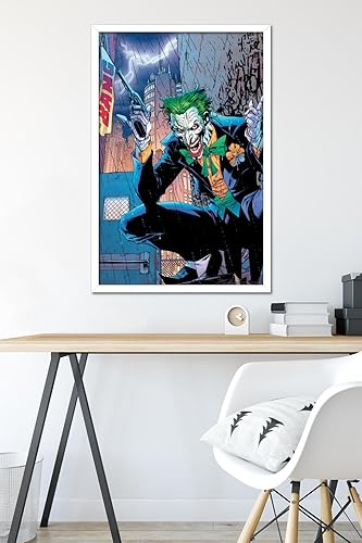 Miniatura 25 de Trends International DC Comics - Póster de pared de The Joker - Bang, 22.375 x 34 pulgadas, versión enmarcada en negro Versión enmarcada Barnwood