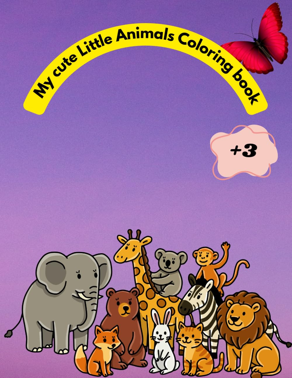 My cute Little Animals Coloring book