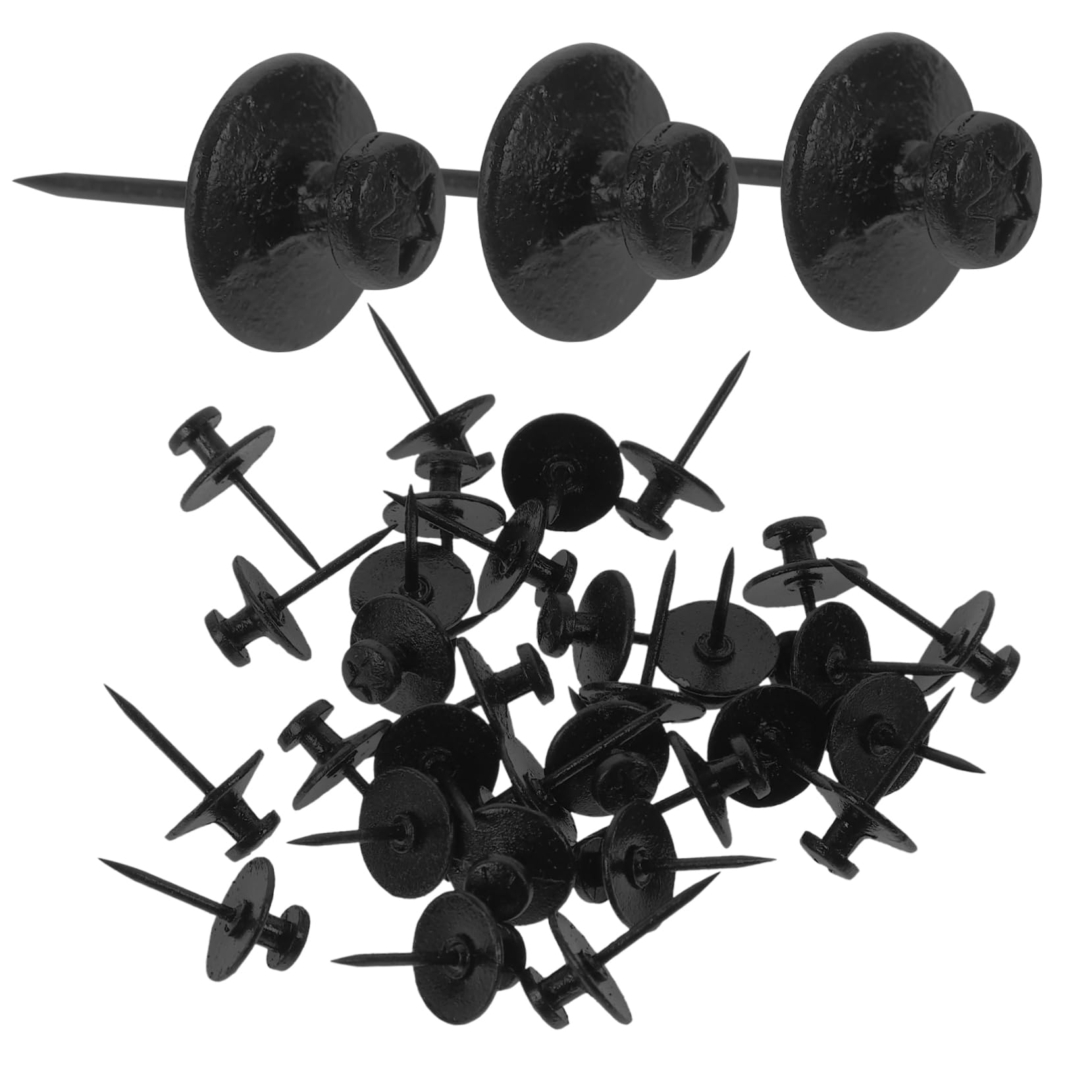 NUOBESTY 120stücke Kreative Pushpins Mit Flachem Kopf Vielseitige Pinnwandnadeln Zur Dekoration Von Foto-wänden Für Büro Und Handwerksprojekte Für Korkplatten Und Geographische