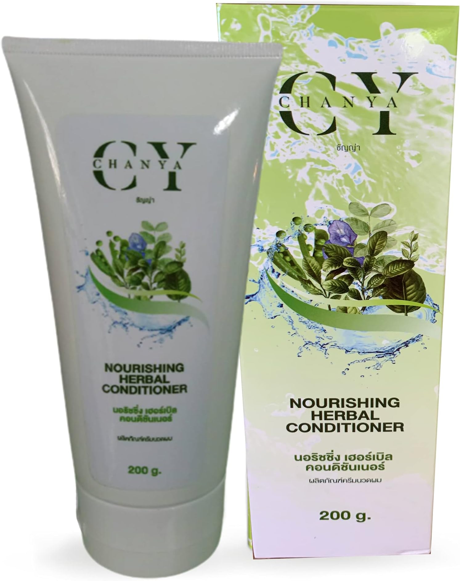 Chanya Herbal Conditioner With 7 Thai Herb Extract.