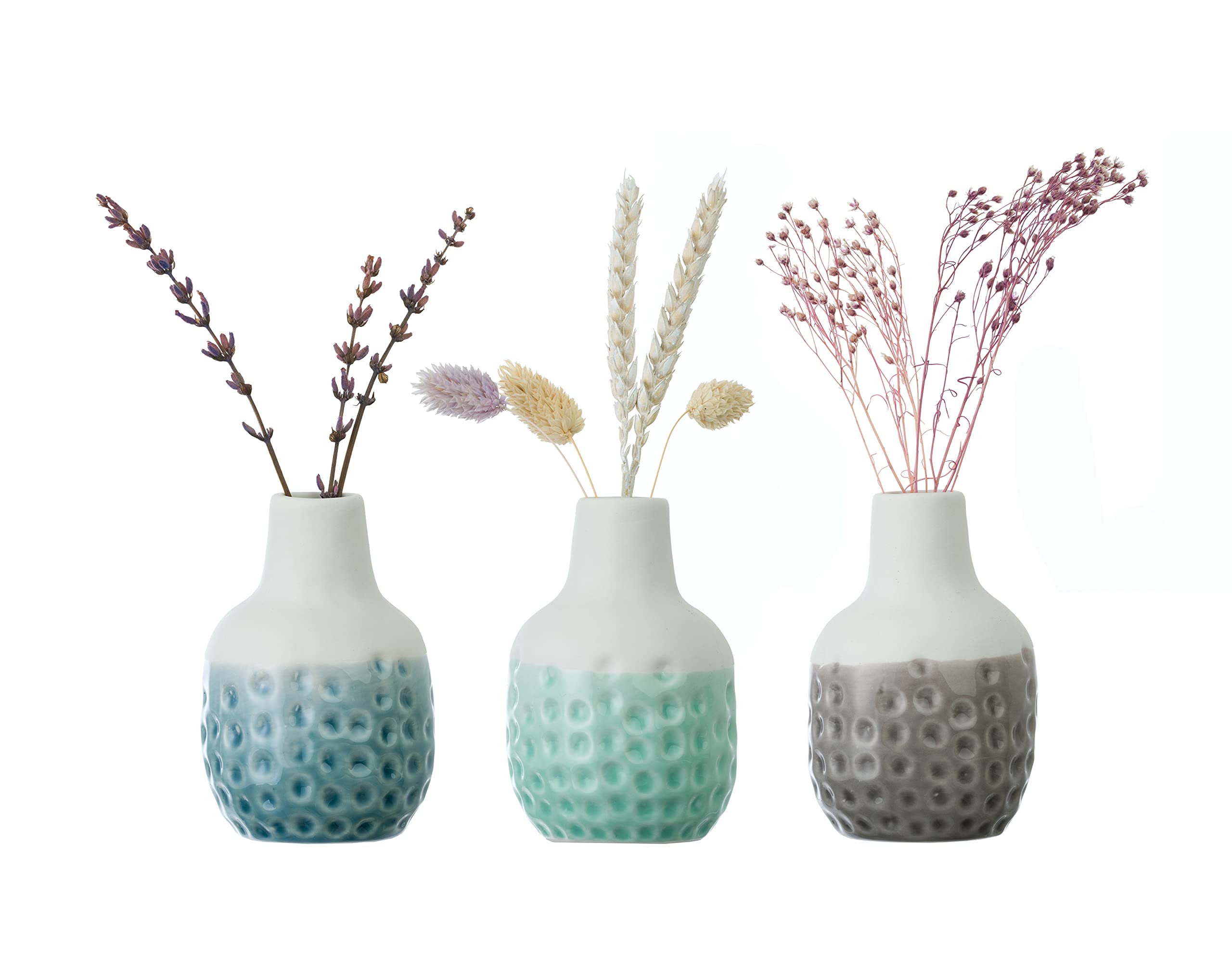 Burgon & Ball Dotty Mini Vases - Set of 3