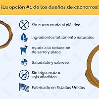 Vista 4 de N-Bone Anillo de dentición para cachorros, sabor calabaza, 7.2 onzas/(paquete de 6)