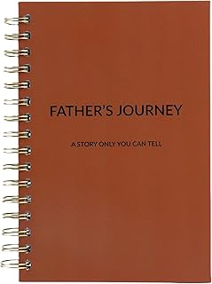 Dad Journal Life Story - A Family Heirloom Keepsake with + 275 Prompts to Share His Life Story Book and Memories, Father's Day, Birthday, Christmas Gift for Fathers to Fill Out for Tell Me