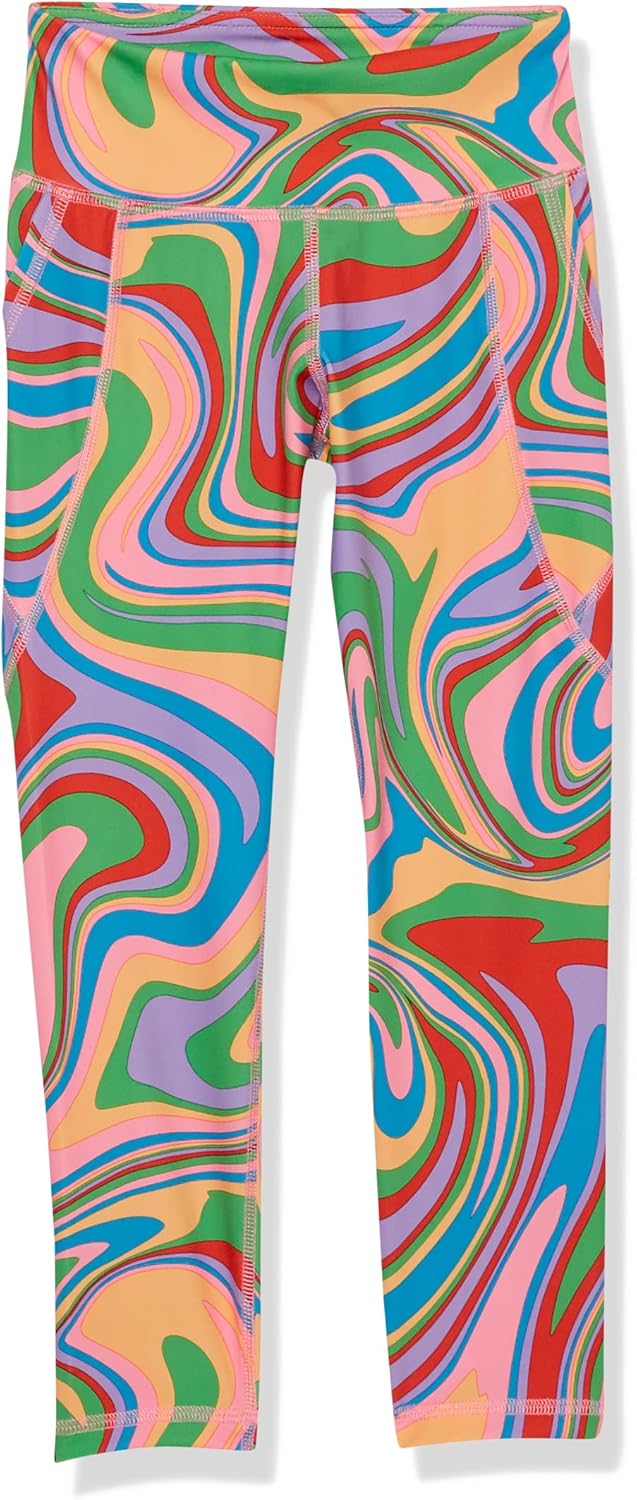 [Champion] レギンス Leggings, with Pockets Girls, Cute Leggings for Ki