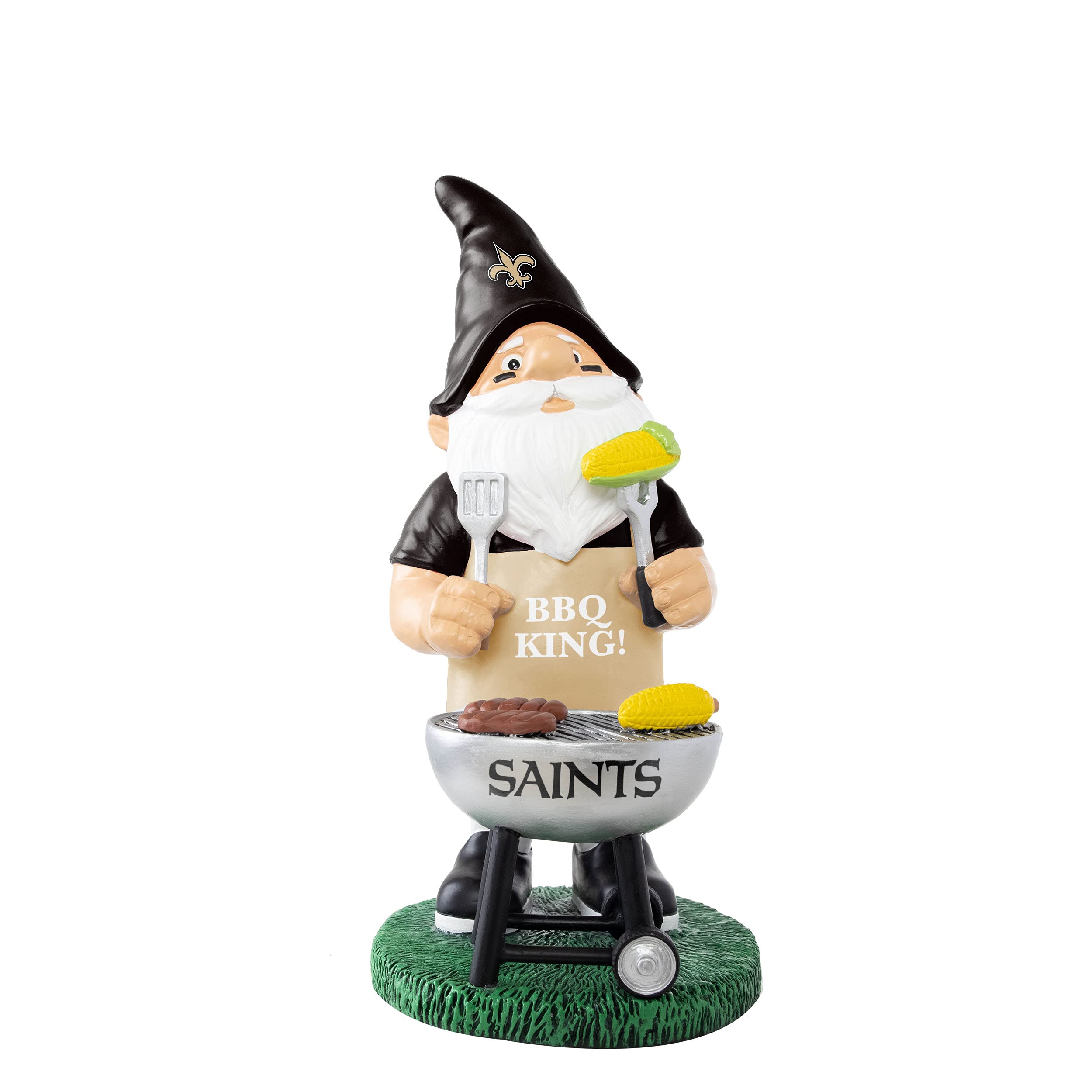 FOCO NFL Unisex-Adult NFL Team Logo Grill Garden Statue Outdoor Gnome 10"