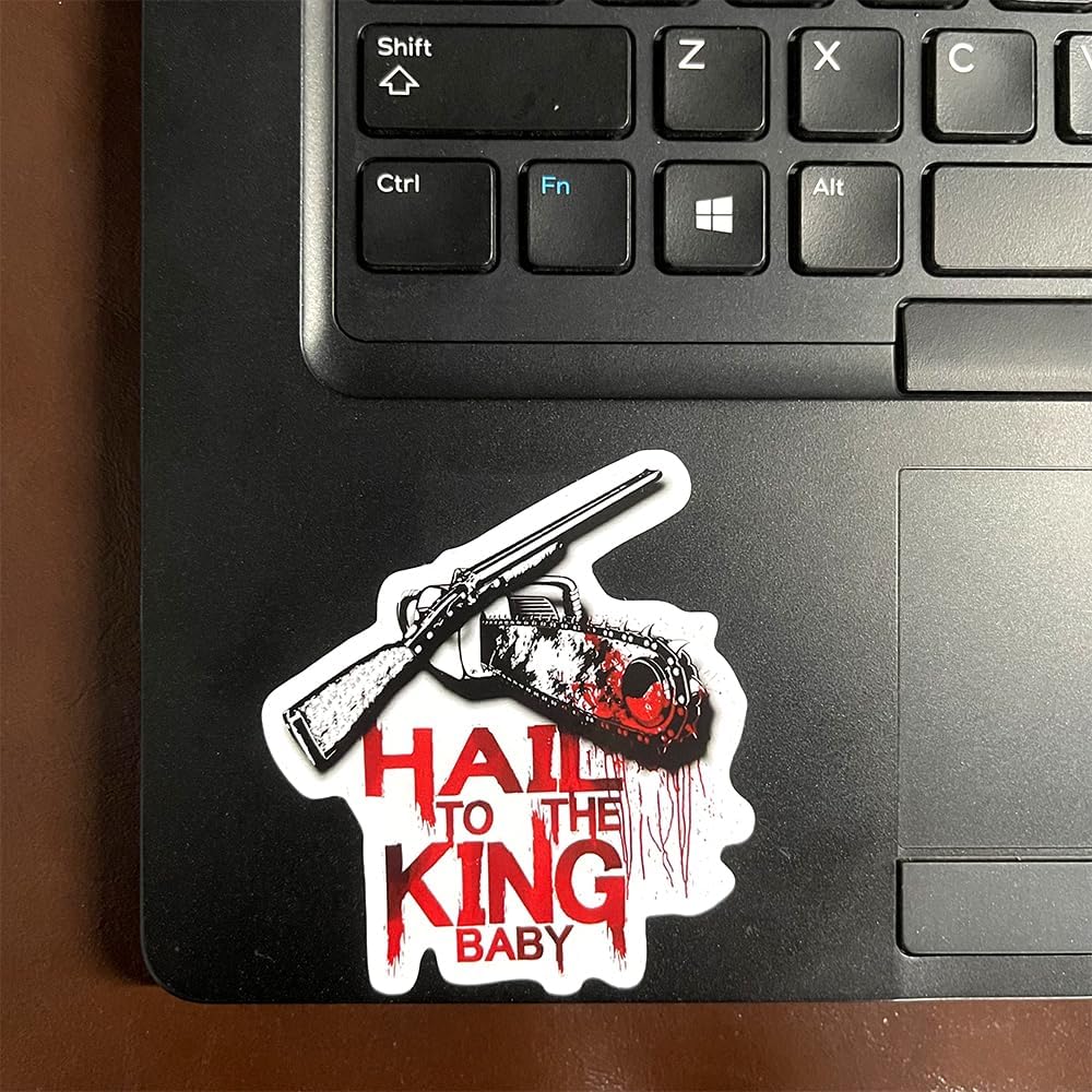 3 Pcs Hail to The King Baby Sticker Sarcastic Motivational Sayings Humorous Quote Vinyl Decal for Kindle Laptop Water Bottle Phone Hard Hat Sticker 3 inch image 3