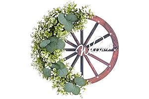 AMILIEE Spring Summer Garlands with Green Leaves Door Hanging