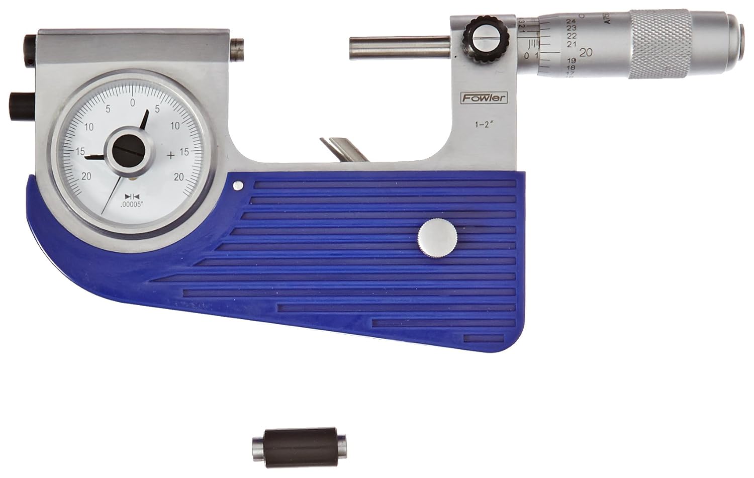 Fowler 52-245-502-0, Indi-X Indicating Micrometer with 1-2" Measuring Range