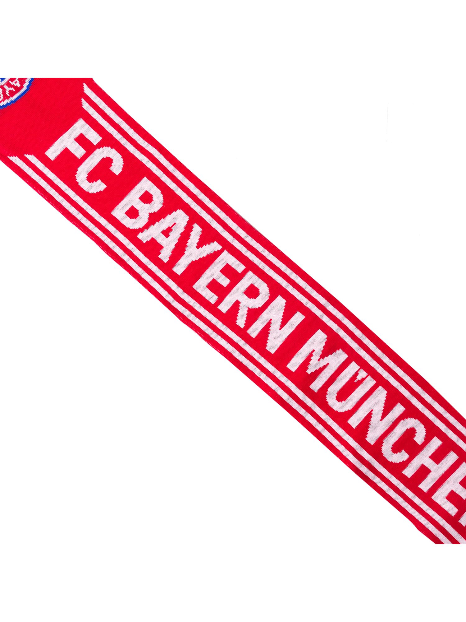 FC Bayern München Fanschal Strickschal Unisex (Rot/Weiß) I 17 x 150 cm mit Vereinslogos & Schriftzug I Offiziell lizenziert - 5