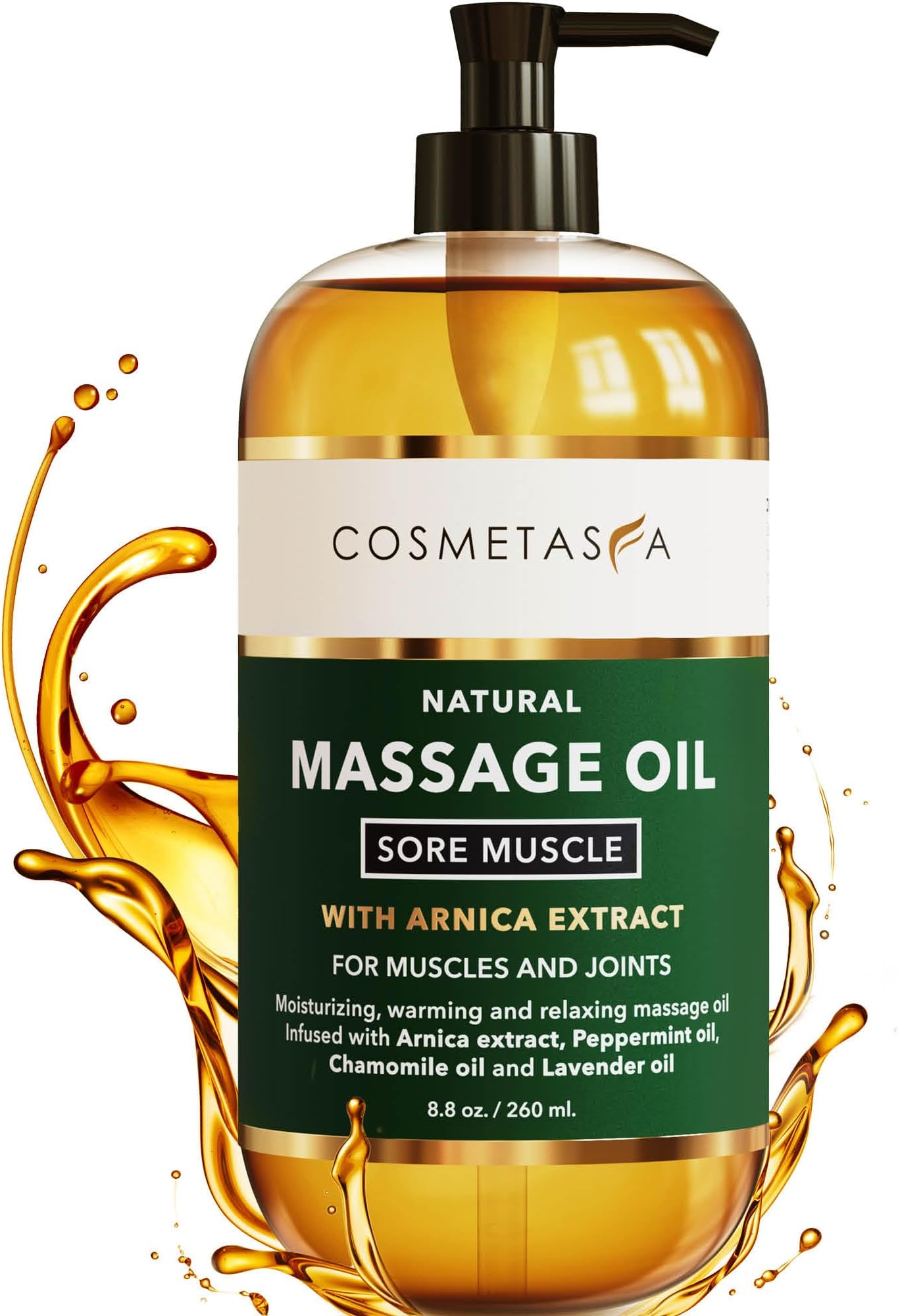 Sore Muscle Massage Oil