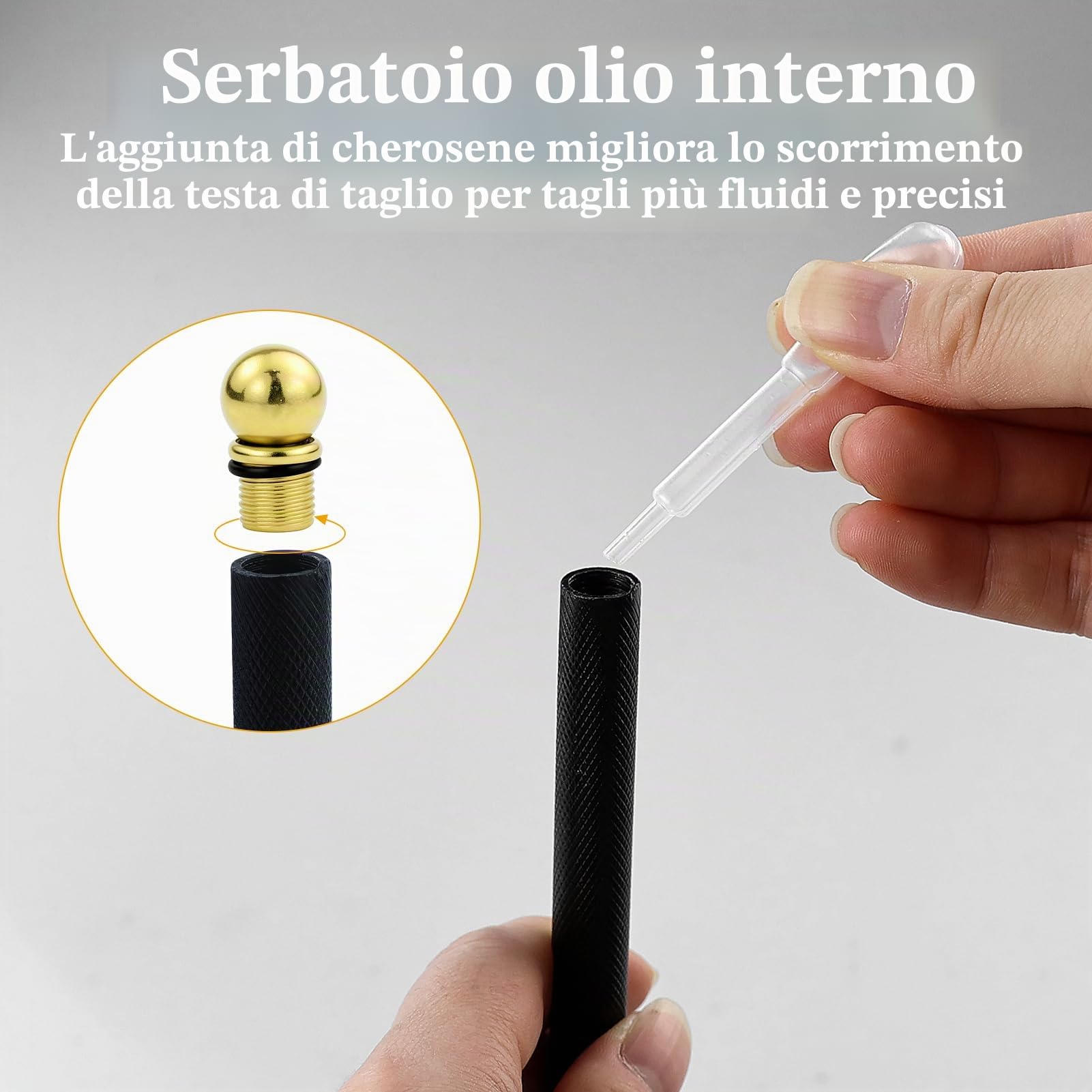 Taglierina in Vetro, Taglia Vetro Piastrelle, 5 Pezzi Strumento Tagliavetro, Testa da Taglio da 2 mm a 20 mm, Tagliavetro per Vetro, Glass Cutter per Vetro Piastrelle Specchio