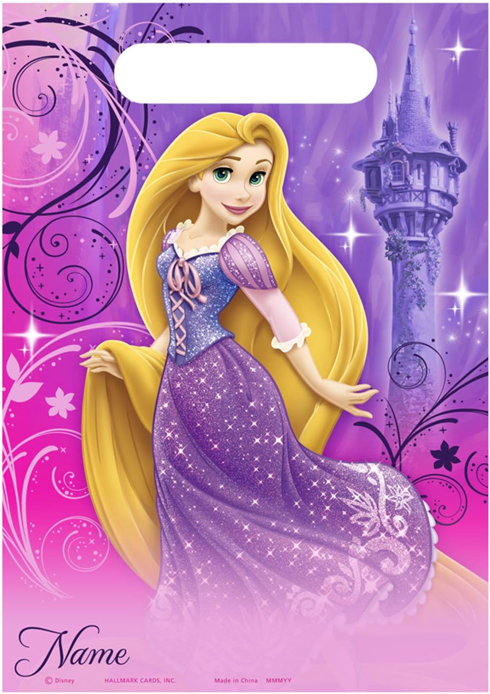 Hallmark Party Supply Disney Princess Tangled 8/Pkg