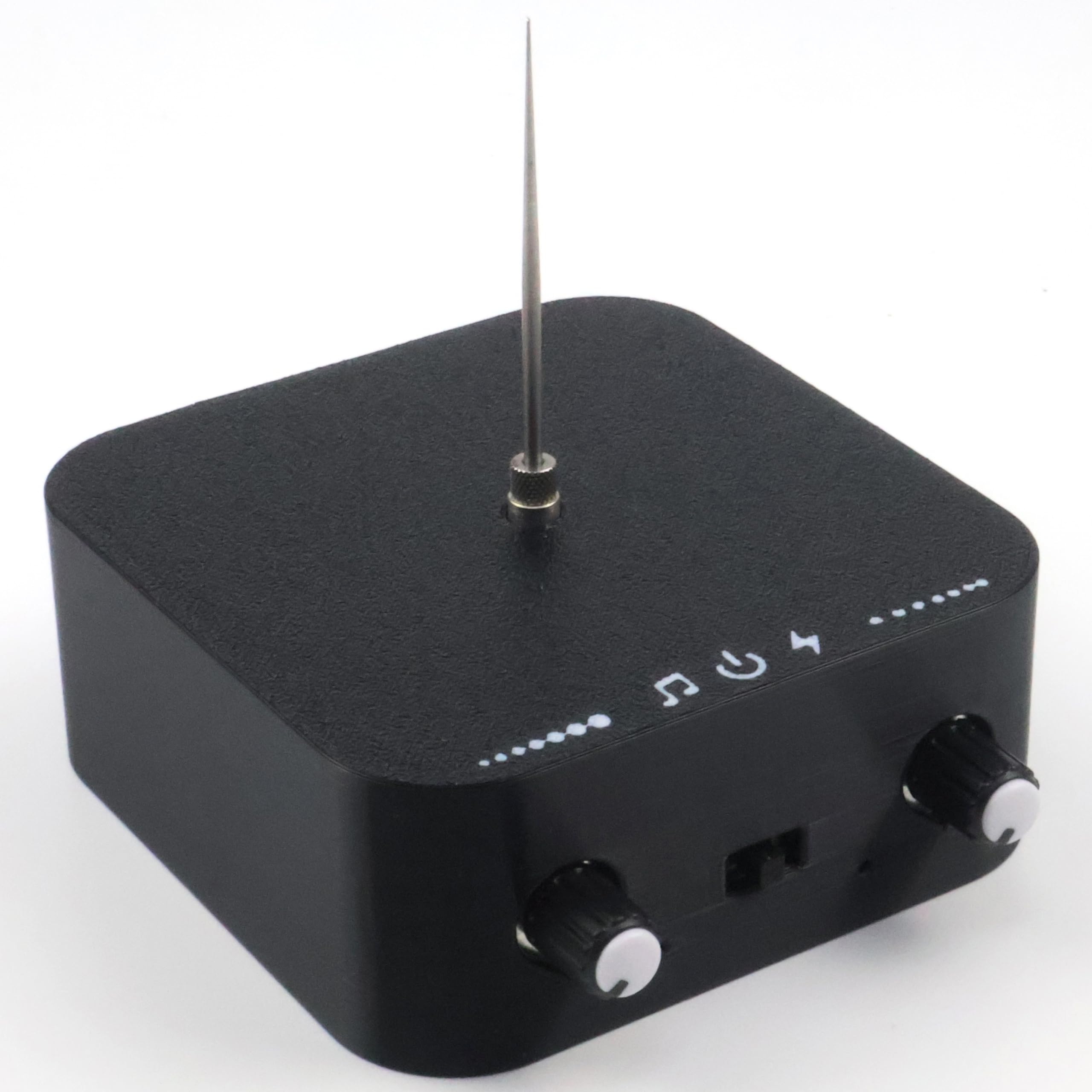 Music Tesla Coil Speaker,Bluetooth Mini Tesla Coil, Touchable Artificial Lightning Spark Gap Arc Generator, Wireless Transmission Experiment Model, Science Teaching Experiment Lightning Toy