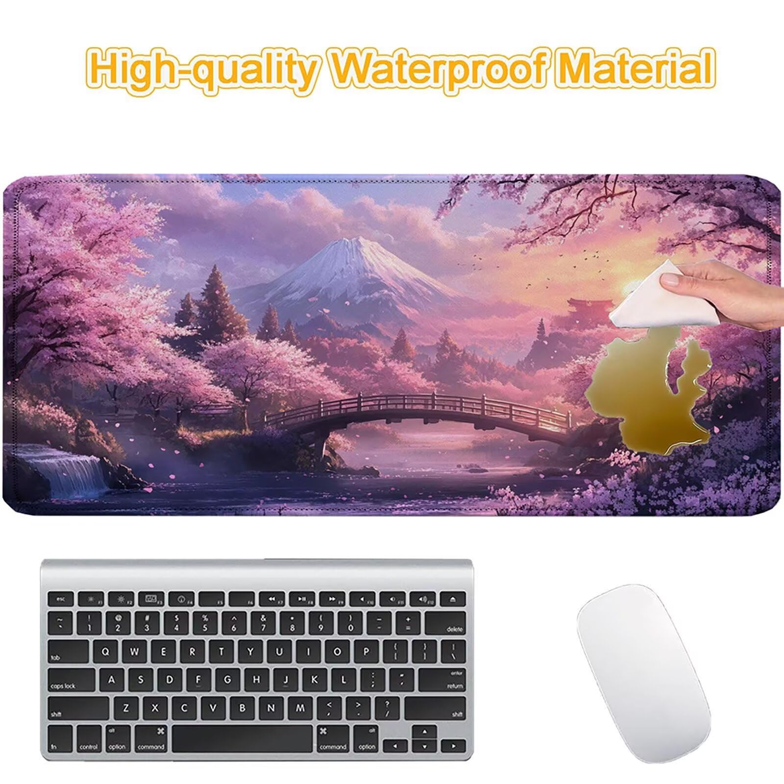 Tappetino Mouse 900x450mm | Superficie Ultra-Liscia | Viola 0-z690