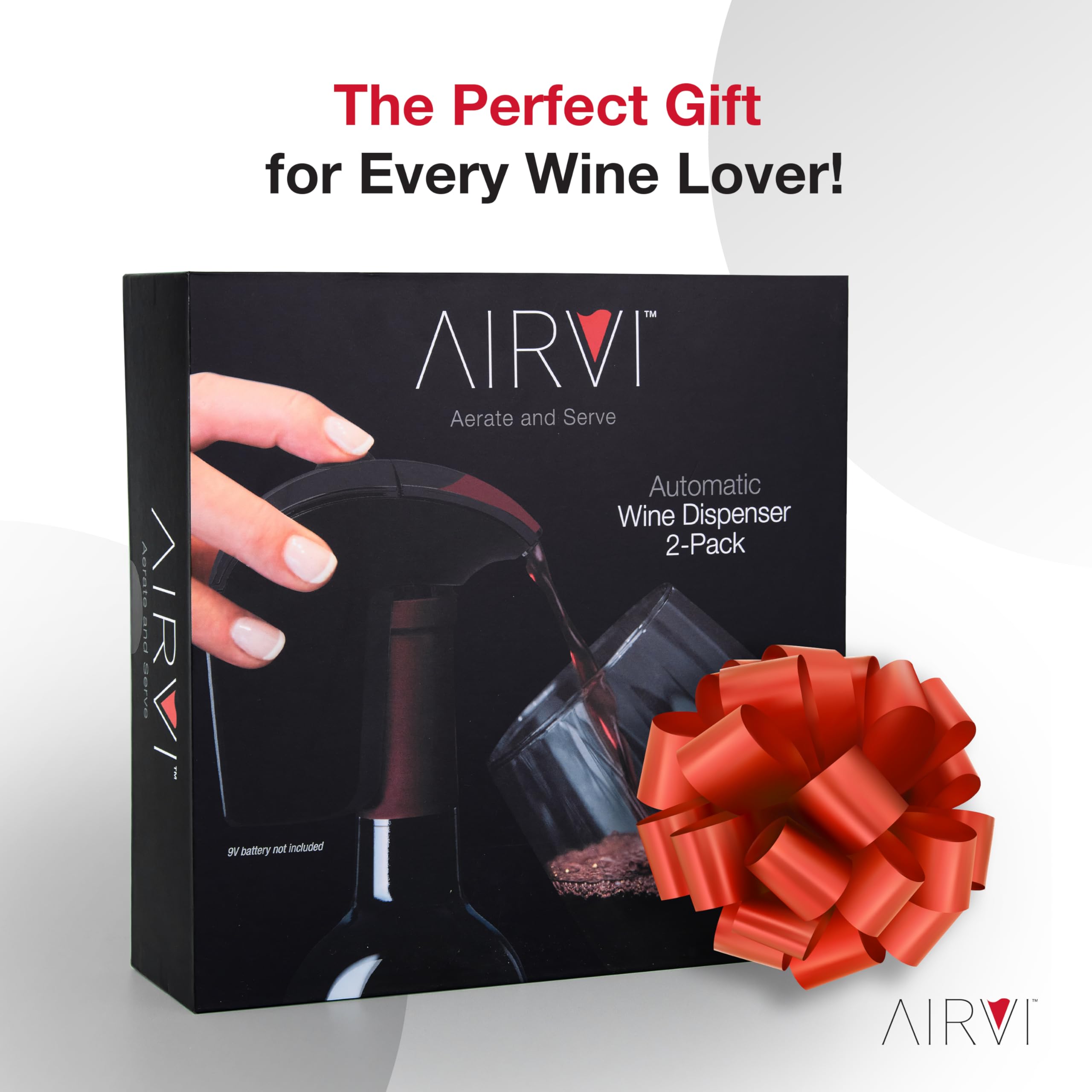 Distributeur automatique de vin – Bec verseur et décanteur électrique, mains libres, anti-déversement, anti-goutte – Améliore l'arôme et la saveur – Cadeaux haut de gamme, accessoires pour