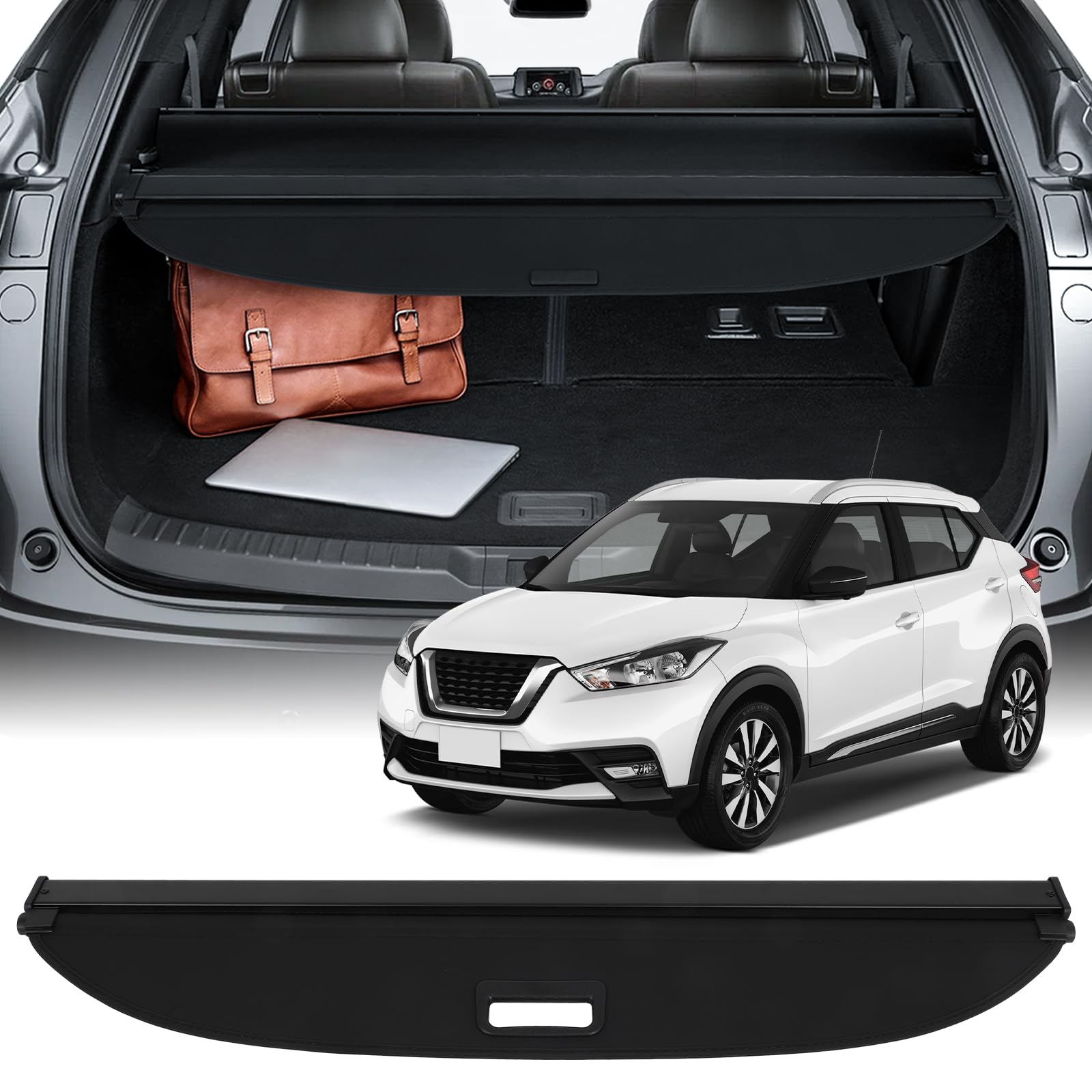 Amazon.com: SCITOO Retractable Rear Cargo Cover Shade 2018-2024