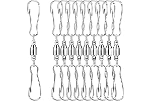 TecUnite Windsock Swivel: Hassle-Free Hanging for Windsocks and More