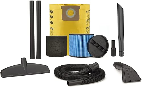 Miniatura 9 de Shop Vac 9627706 Contractor Series - Aspiradora en seco y húmedo, tanque de acero inoxidable, 10 galones, manguera de bloqueo de 1-12 pulgadas x 12