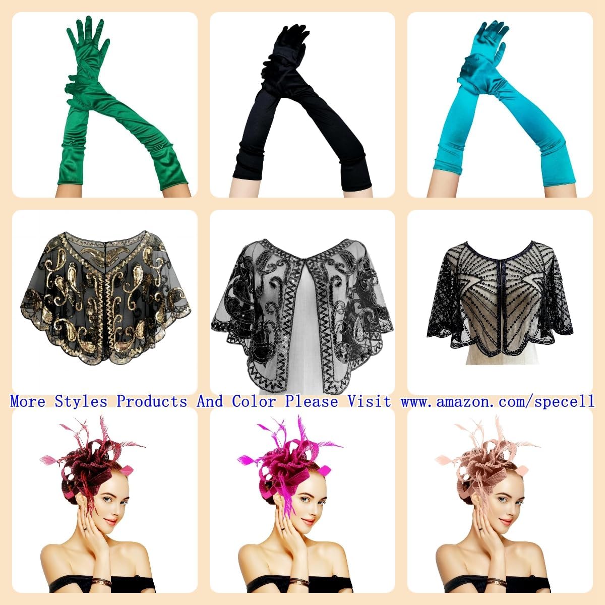 Specell Womens Stretchy Sheer Gloves Pure Mulberry Silk Elbow Length Wedding Bridal Evening Opera Elastic Silk Gloves - Image 4