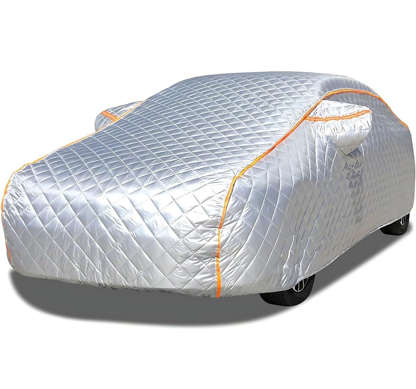 Jnlift A/Silver Cr Cover For Toyot Coroll Touring-Sport-2019-2022,Wterproof Brethble With Reflective Strips Nd Zipper Door,Protecting Ginst Sun,Rin,Uv,Dust Nd Snow,