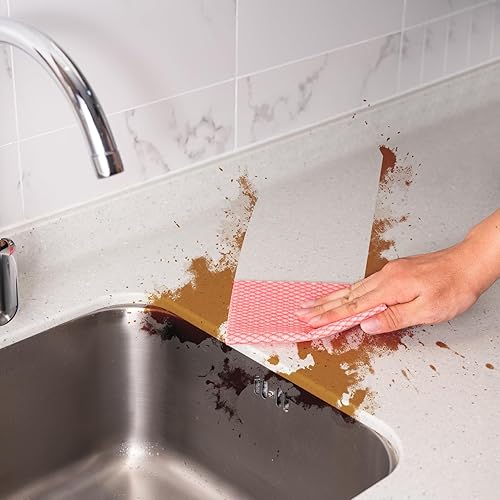 Miniatura 6 de SCRUBIT Toallitas de limpieza reutilizables, toallitas prácticas para cocina y oficina, paños de cocina para lavar platos, toallas de limpieza