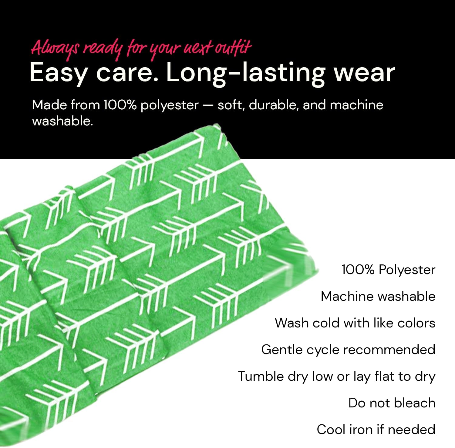 Pop Fashion Infinity Scarf for Women - Lightweight Travel Scarf with Hidden Zipper Pocket - Arrow Pattern - Image 7