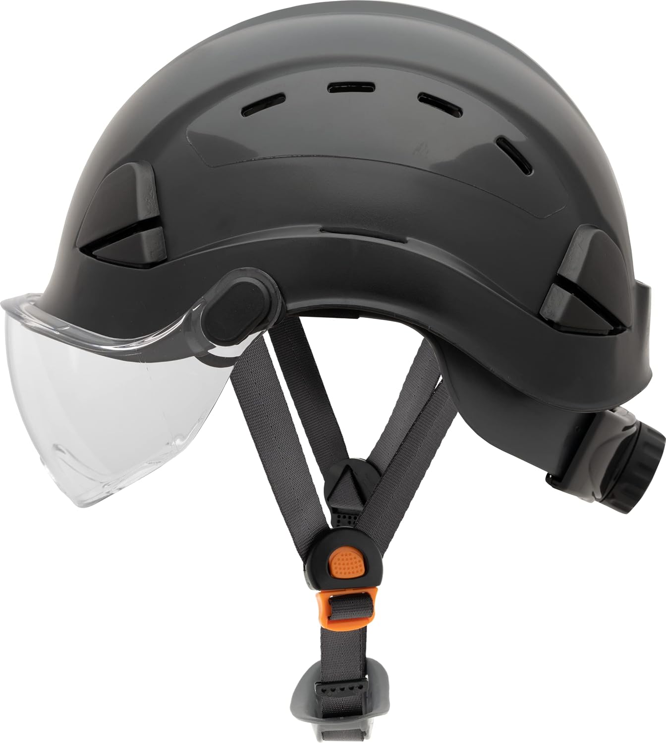 Fibre Metal Safety Helmet Vented Black