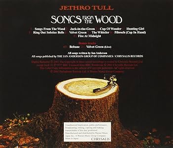 Jethro Tul ジェスロ・タル　神秘の森　初回盤 Jethro Tul ジェスロ・タル 神秘の森 初回盤 Amazon.co.jp: 神秘