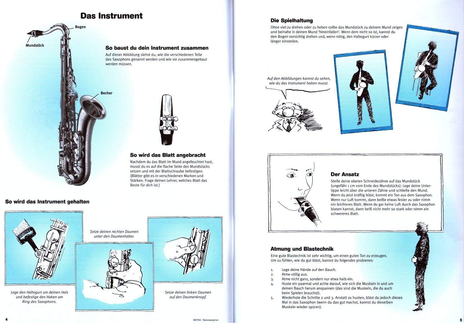 Escuchar, leer y jugar para saxofón tenor - Volumen 1 - Escuela de saxofón tenor por Jaap Kastelein, Michiel Oldenkamp con AUDIO ONLINE 56 páginas ISBN: 9789043163019 [Electrónica]
