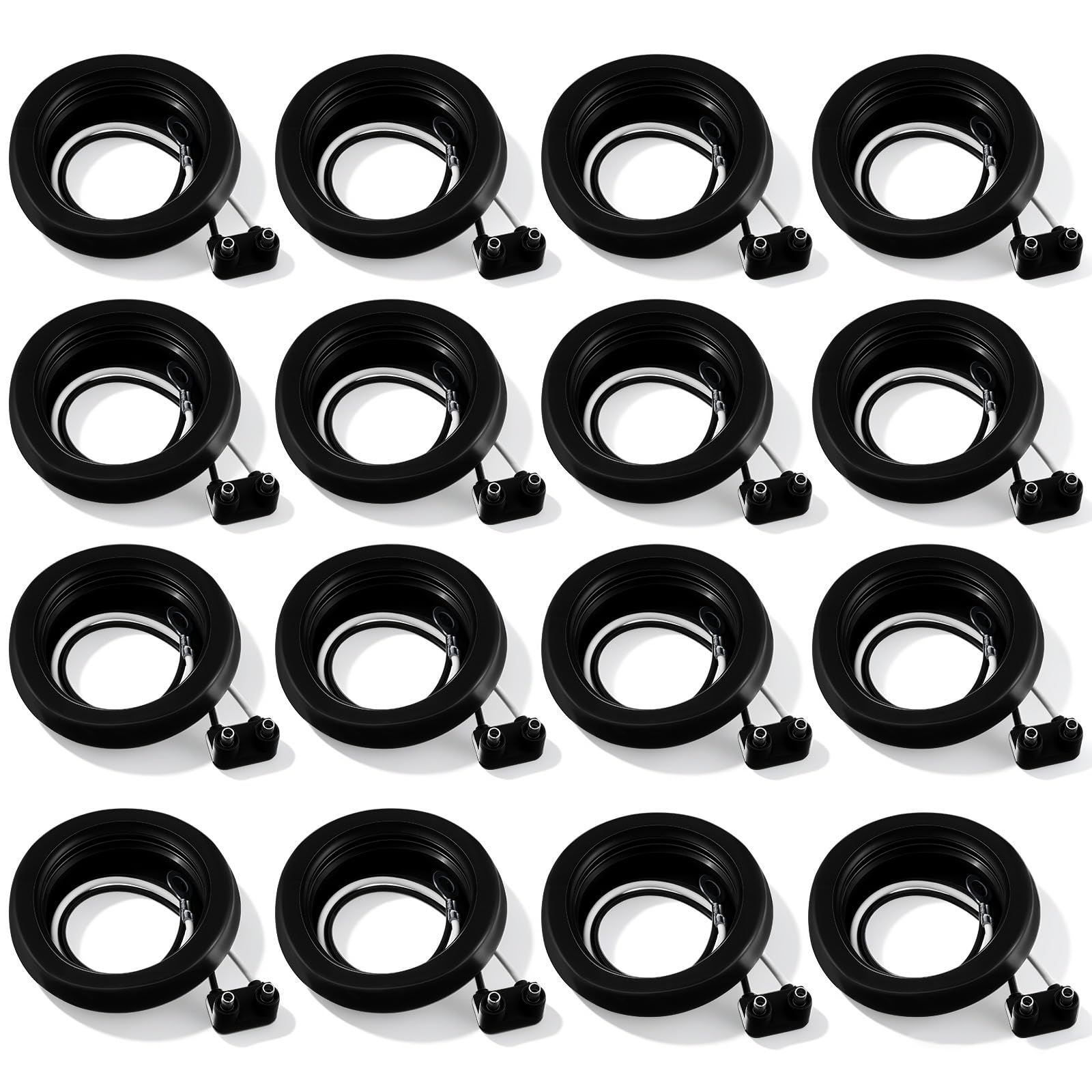 Pangda 10 Pack 2 Inch Rubber Grommets, for Truck Trailer Boat Lights