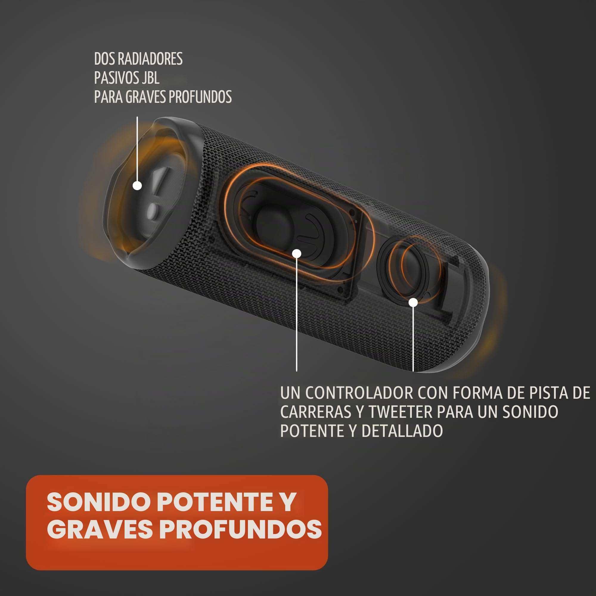 JBL Flip 6 Bocina Portátil Bluetooth, 20W de Potencia, Reproducción 12 Horas, Resistente al Agua IP67 - Verde