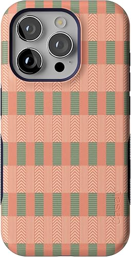 Vista 1282 de Casely Funda para iPhone 15 Pro Jardín Secreto Flores mixtas Funda atrevida Compatible con MagSafe y botón de acción Jardín Secreto Floral