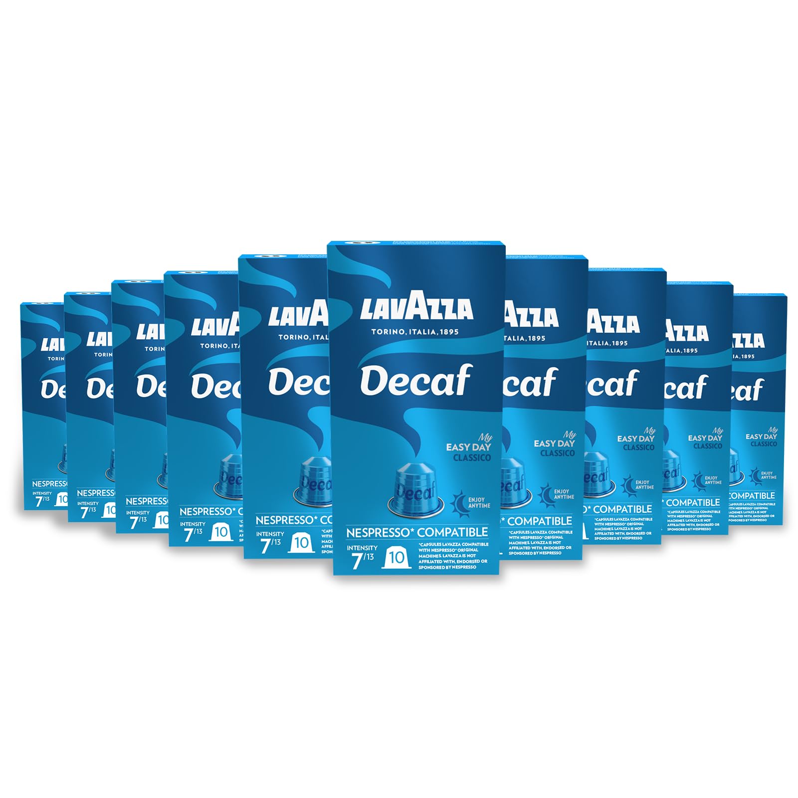 Lavazza, Decaf, 100 Coffee Pods Nespresso Compatible