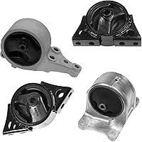Vista 50 de Conjunto de soportes hidráulicos de motor y transmisión TRQ para Mercedes Benz C280 CLK320 E320
