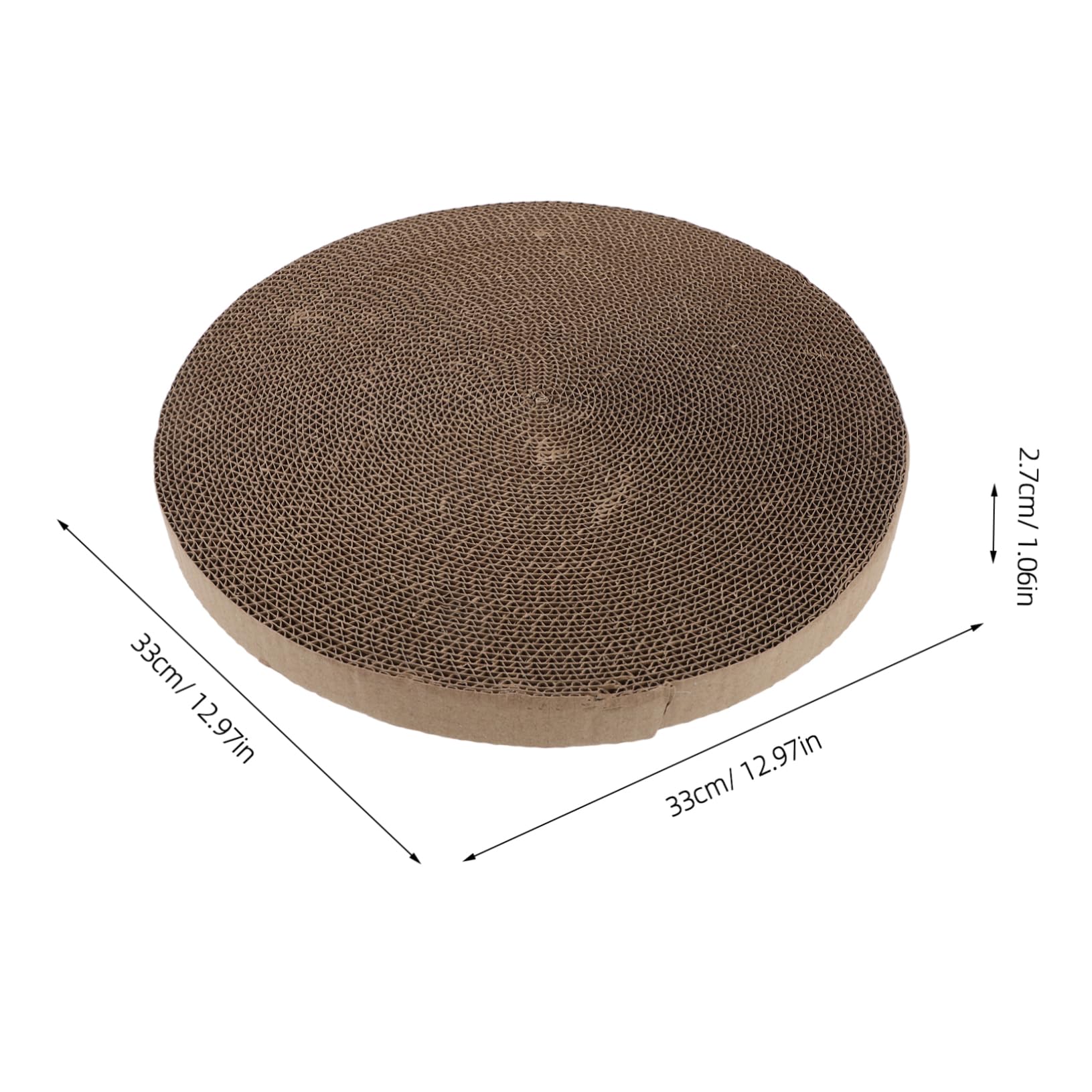 TOYANDONA Wear Resistant Cat Scratch Pad Replacement for Indoor Cats Durable Cardboard Scratching Board for Kittens Fun Exercise and Claw Sharpening