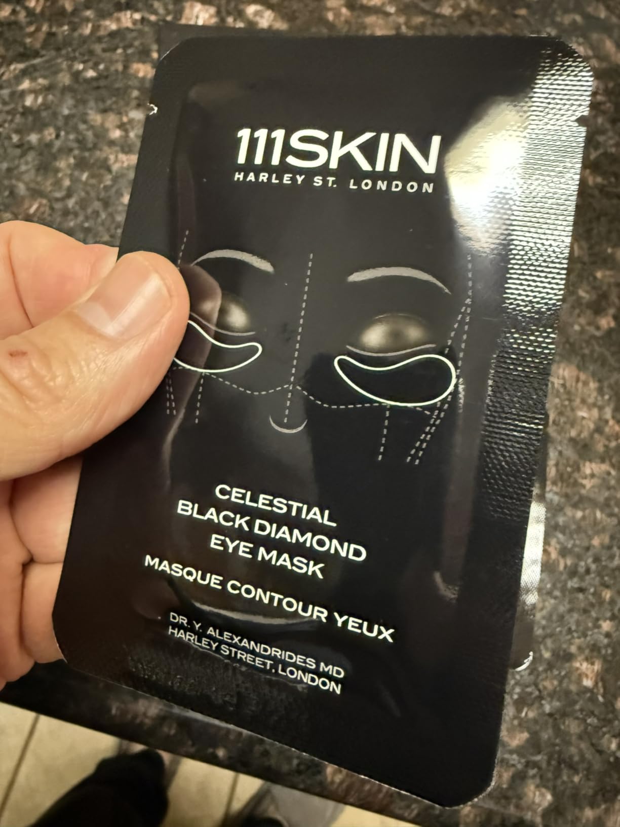 111SKIN Rose Gold Illuminating Eye Mask, Brightening & Hydrating Under Eye Patches for Dull, Dry Skin with Rose Extract, Colloidal Gold & Vitamin C, Improves the Appearance of Dark Circles, 8 Pairs