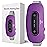 Electric Heating Pad,Portable Cordless Menstrual Pad with 4 Heat Levels and Massage Modes, Fast Large Belly Wrap Belt (Purple)