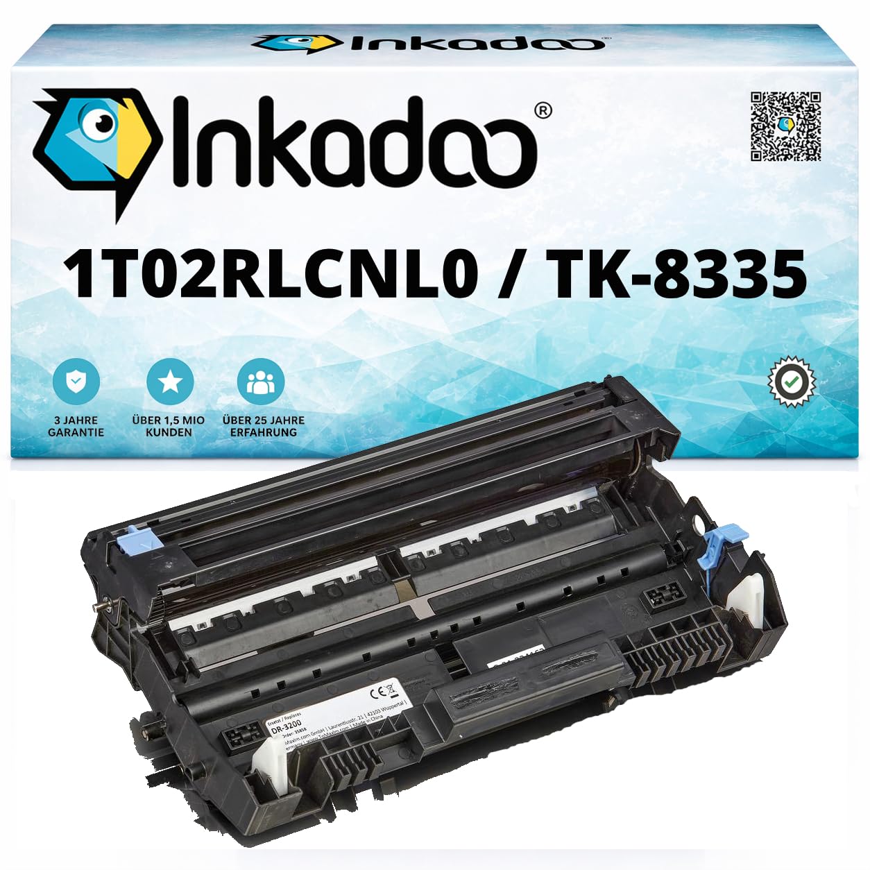 Tambour compatible de rechange Brother DR-3200 Pas HL-5340 HL-5380 DWLT HL-5370 DWT HL-5350 DNLT HL-5380
