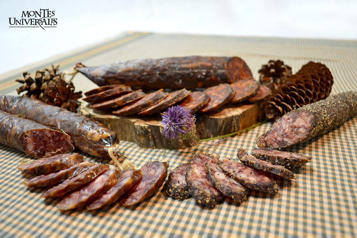 Fuet de Jabali a la Pimienta Montes Universales (220g)