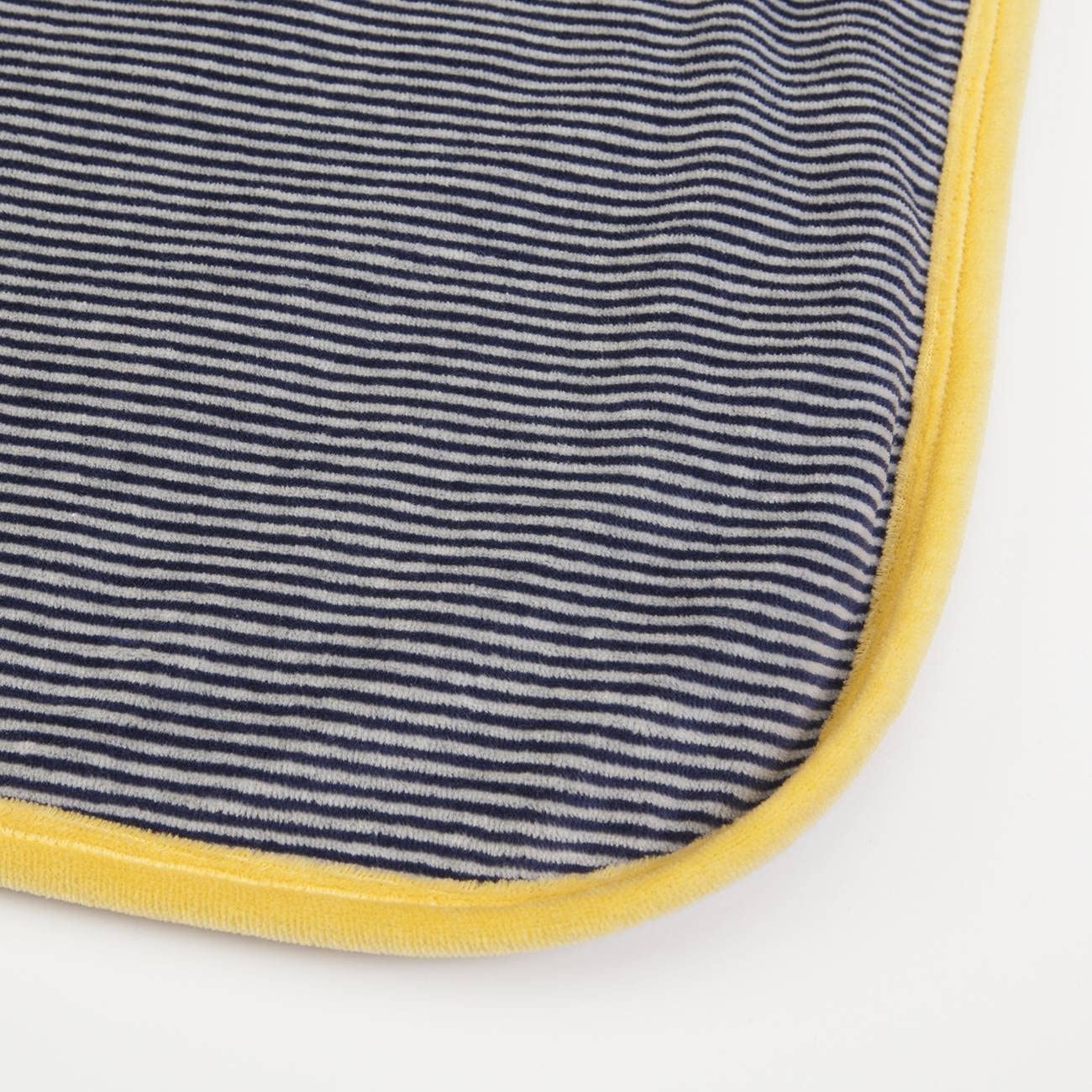 Manta para bebé de chenilla estampada 80 x 80 cm Azul Amigos del Bosque