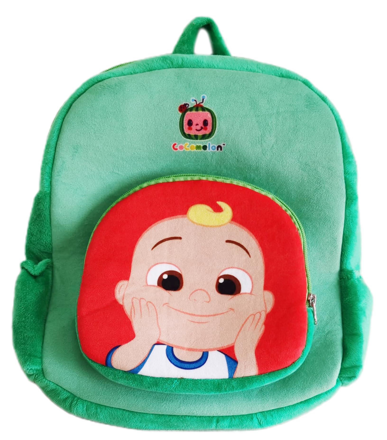 Cocomelon Front Pocket Plush Bag Cute, Soft & Perfect for Kids