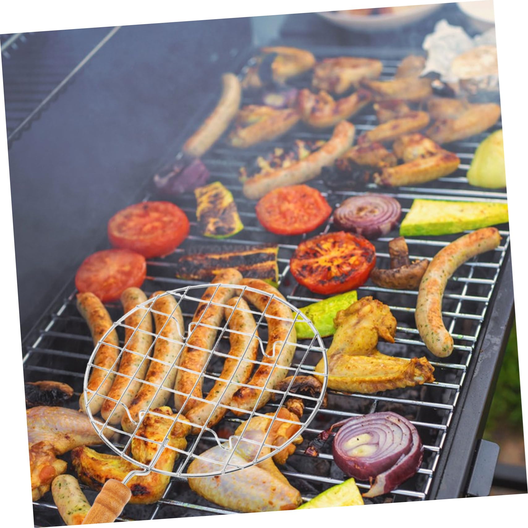 Amazon | iplusmile バーベキューフェンス 焼き魚バーベキューネット 