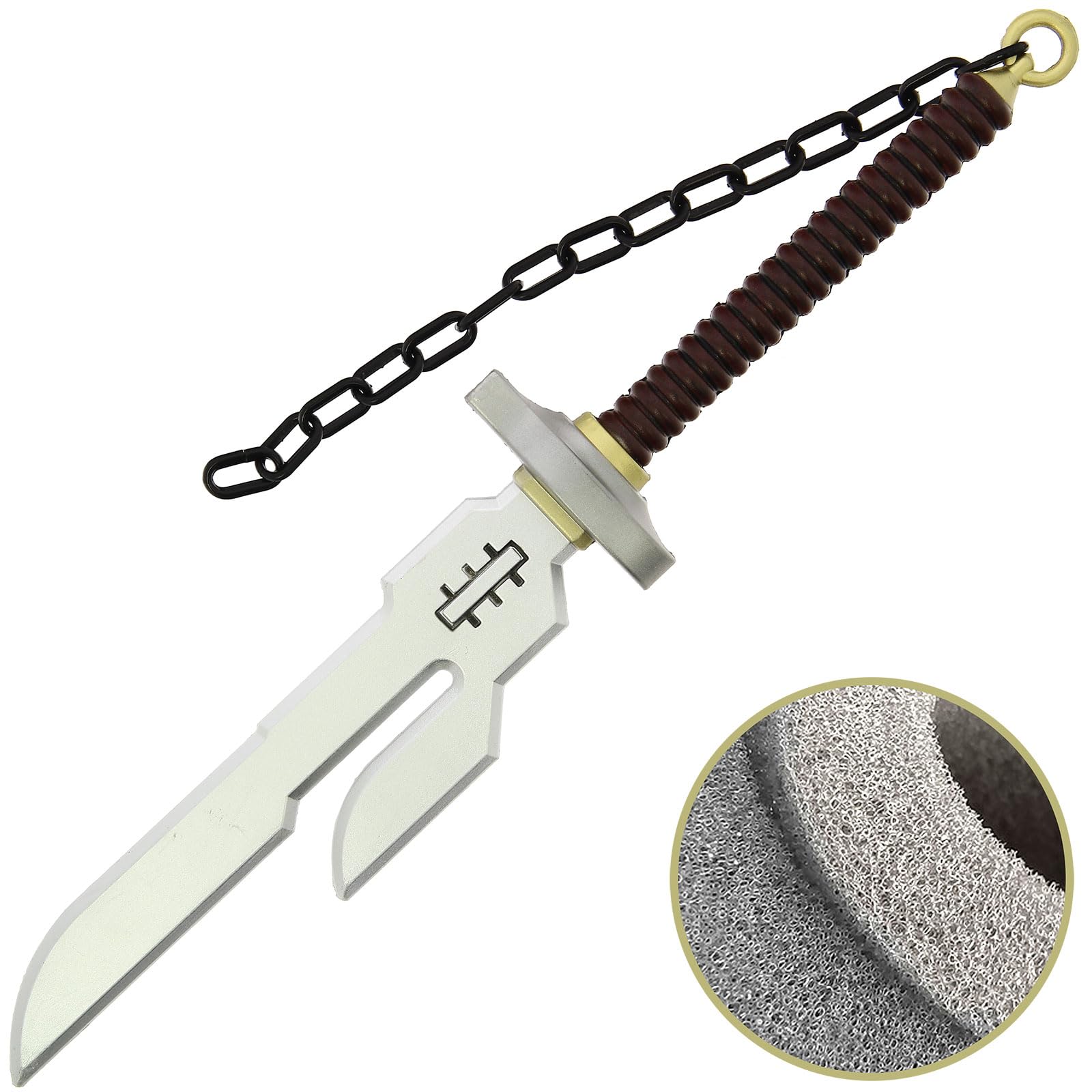 Inverted Spear of Heaven 24 Inch Foam Cosplay Jujutsu Toji Prop Anime Replica Weapon, Lightweight Safe Costume Accessory for Halloween, Conventions & Display