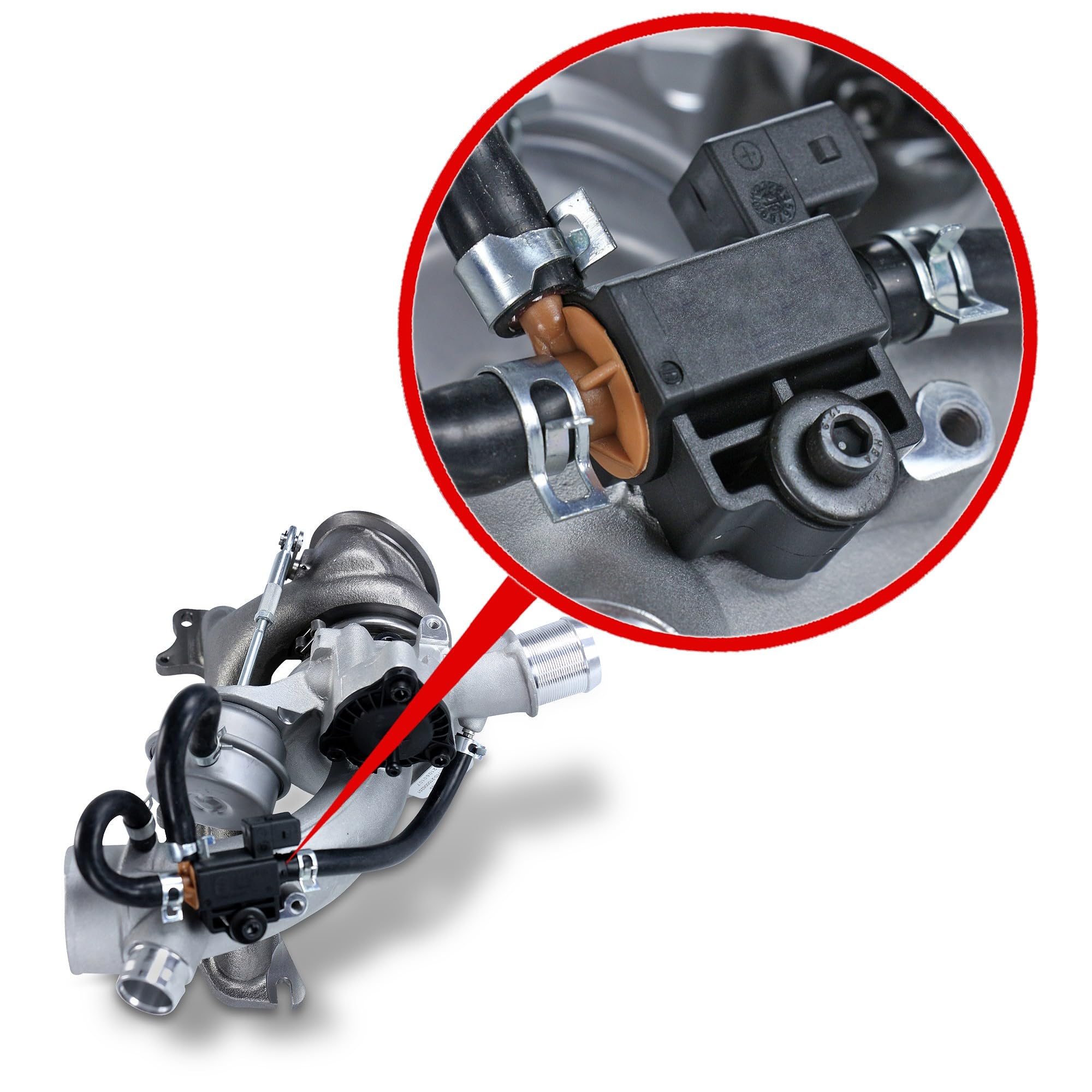 ATEC Germany 1x Turbocompressore Turbocompressore a gas di scarico, | Compatibile con: CHEVROLET CRUZE, CRUZE Schrägheck, CRUZE Station Wagon, ORLANDO, TRAX, OPEL ADAM, ASTRA J, ASTRA J Caravan