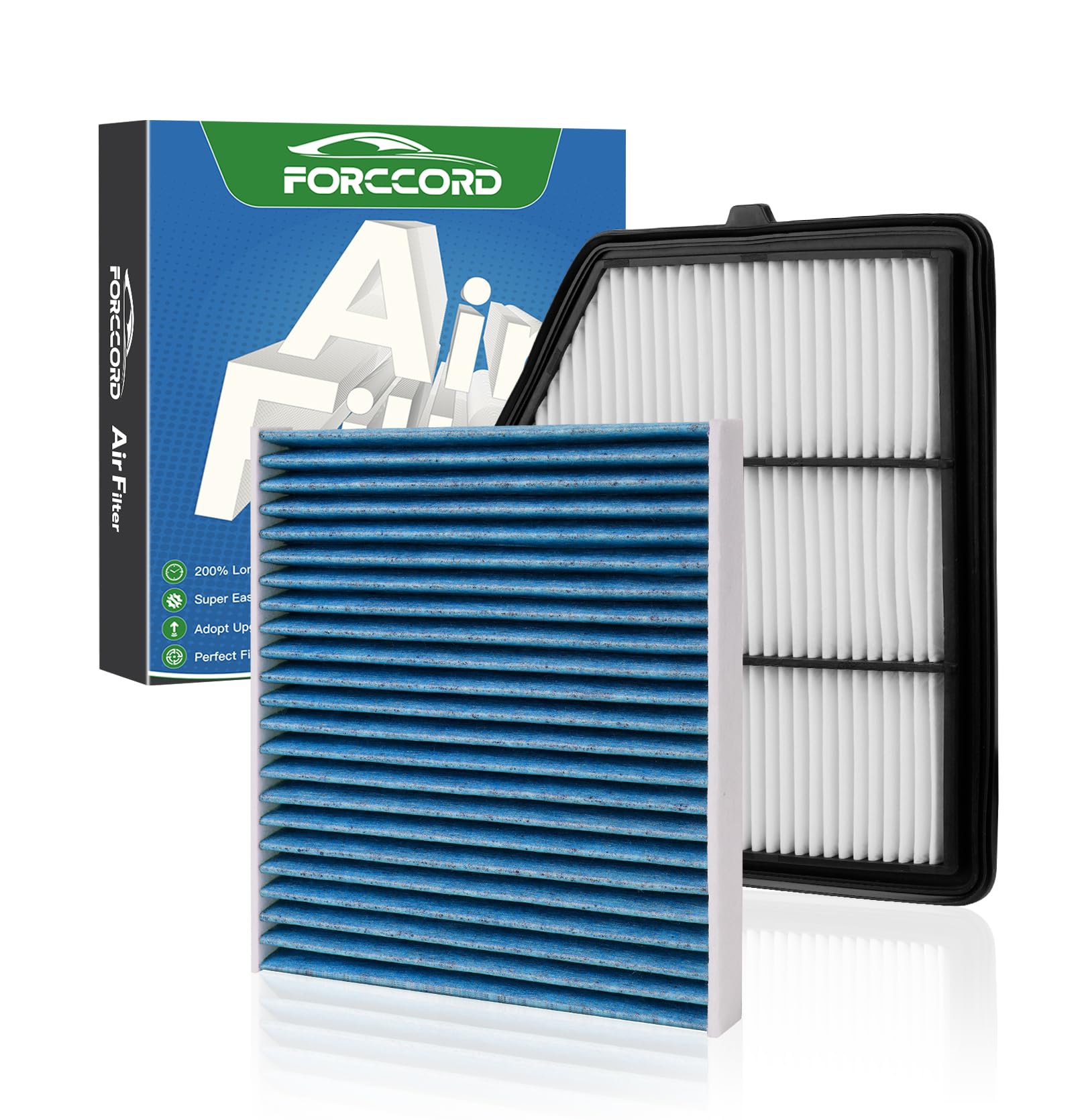 Cabin &amp; Engine Air Filter Kit for Nissan Altima 2.5L Gas 2019-2026