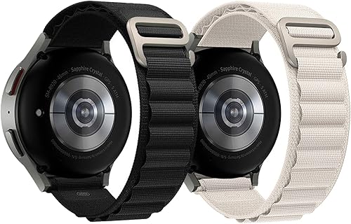 BlackPro Correa ajustable de nailon alpino de 079 pulgadas correa de reloj deportiva resistente con gancho en G y bucle correa de reloj de